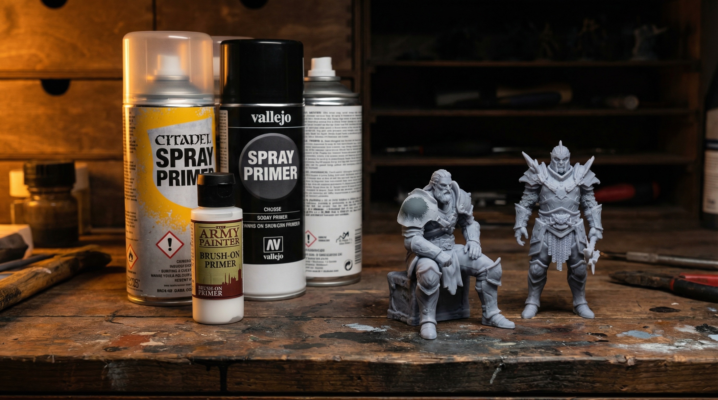 Best Primer for Resin Miniatures (2026): Spray and Brush-On Options That Actually Stick